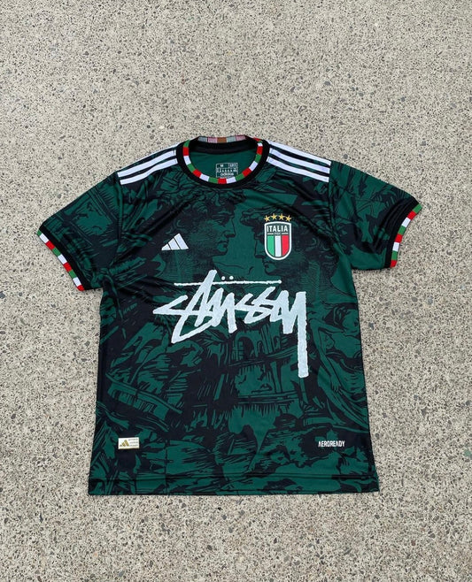 CUSTOM FOOTBALL JERSEY - “ITALY” EDITION - GREEN