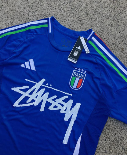 CUSTOM FOOTBALL JERSEY - “ITALY” EDITION - BLUE
