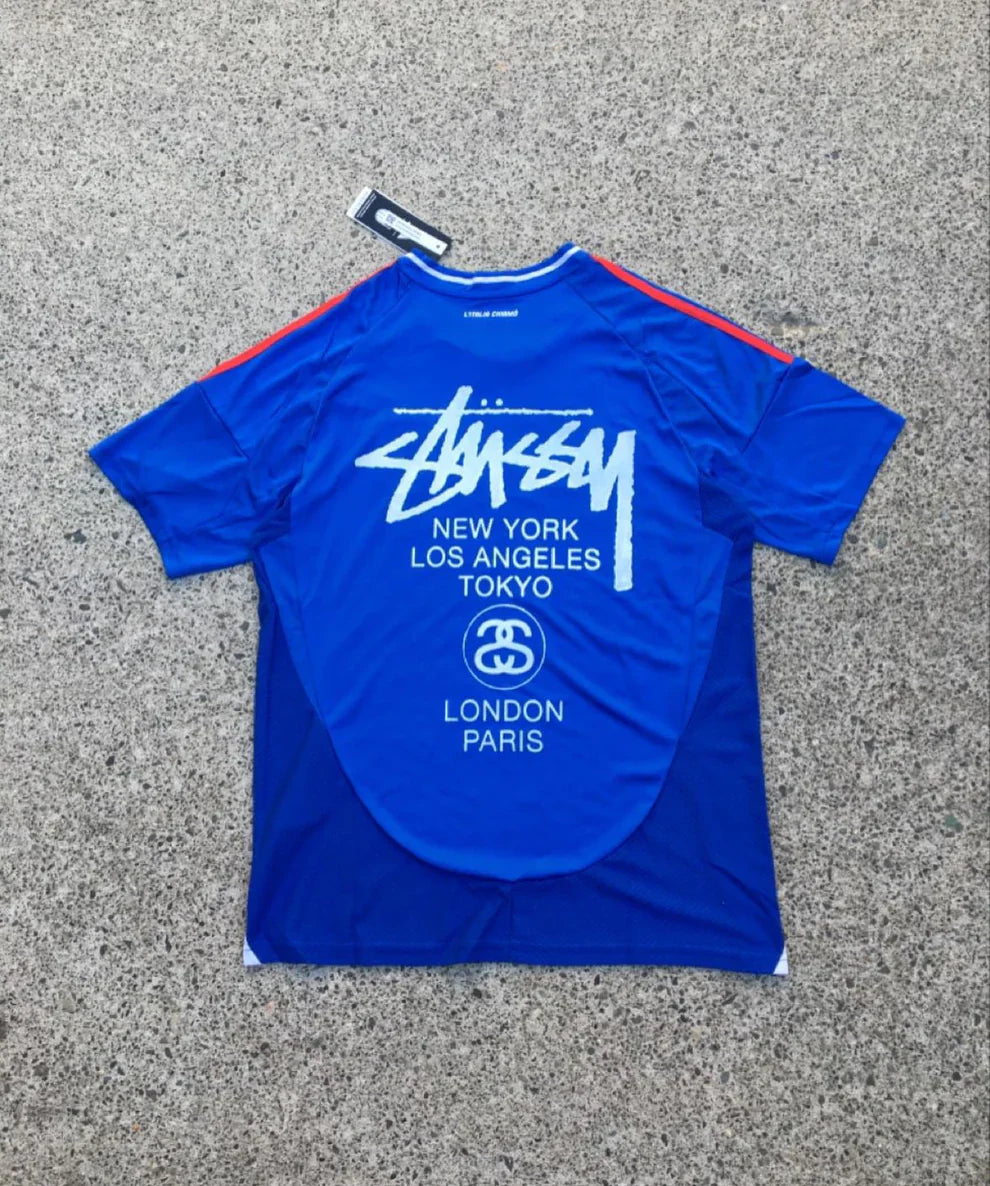 CUSTOM FOOTBALL JERSEY - “ITALY” EDITION - BLUE