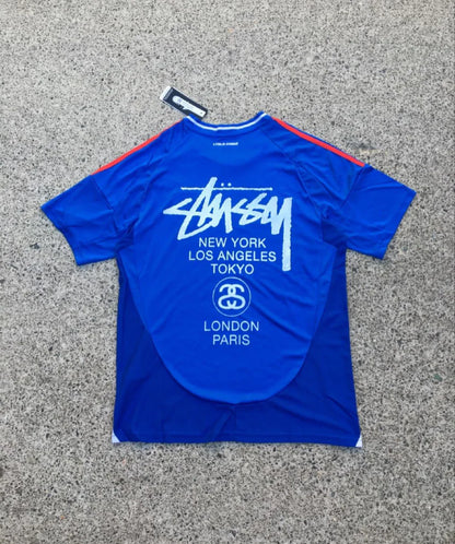CUSTOM FOOTBALL JERSEY - “ITALY” EDITION - BLUE