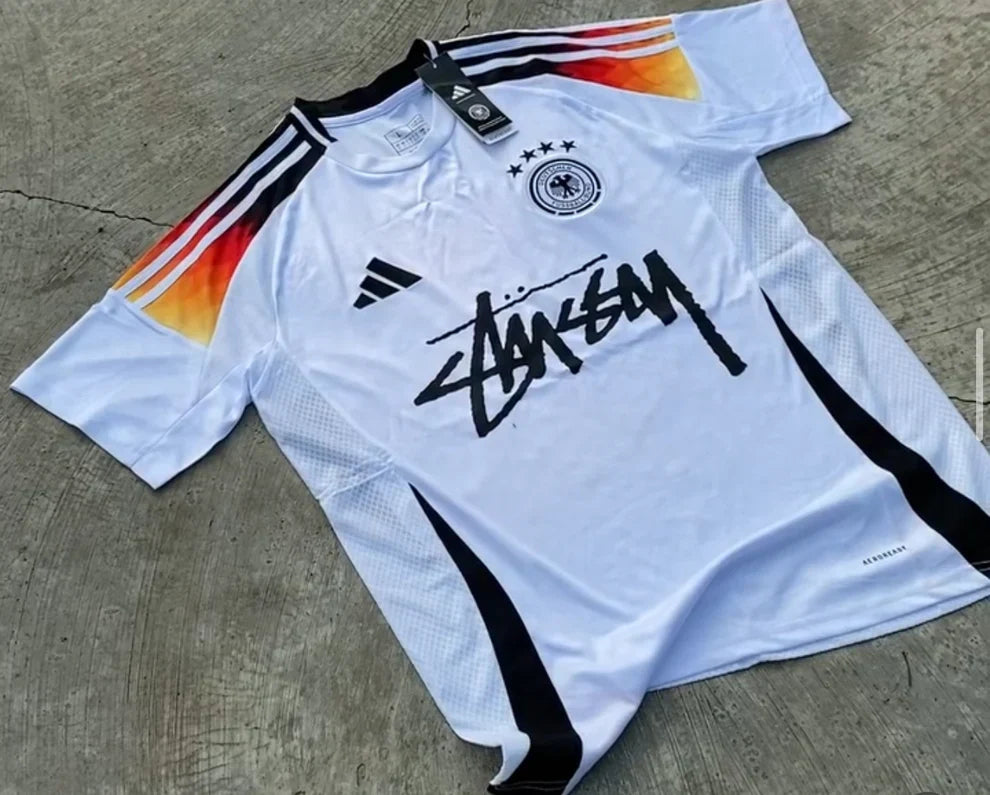 CUSTOM FOOTBALL JERSEY - “GERMANY” EDITION - WHITE
