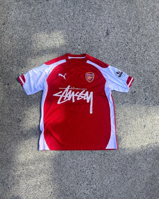CUSTOM FOOTBALL JERSEY - “ARSENAL” EDITION - RED