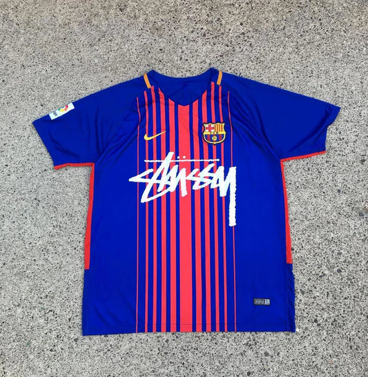 CUSTOM FOOTBALL JERSEY - “BARÇA” EDITION - BLUE
