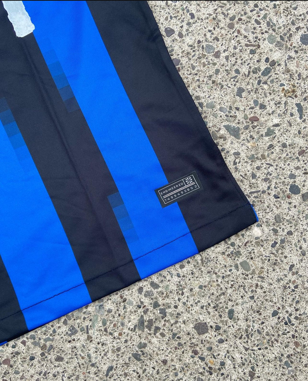 CUSTOM FOOTBALL JERSEY - “INTER” EDITION - BLUE/BLACK