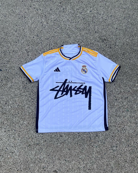 CUSTOM FOOTBALL JERSEY -  “REAL MADRID” EDITION - WHITE
