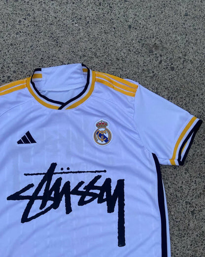 CUSTOM FOOTBALL JERSEY -  “REAL MADRID” EDITION - WHITE