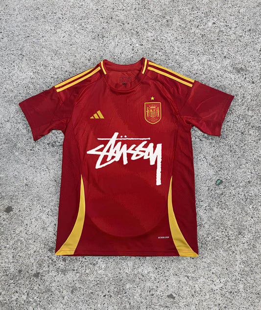 CUSTOM FOOTBALL JERSEY -  “SPAIN” EDITION - RED