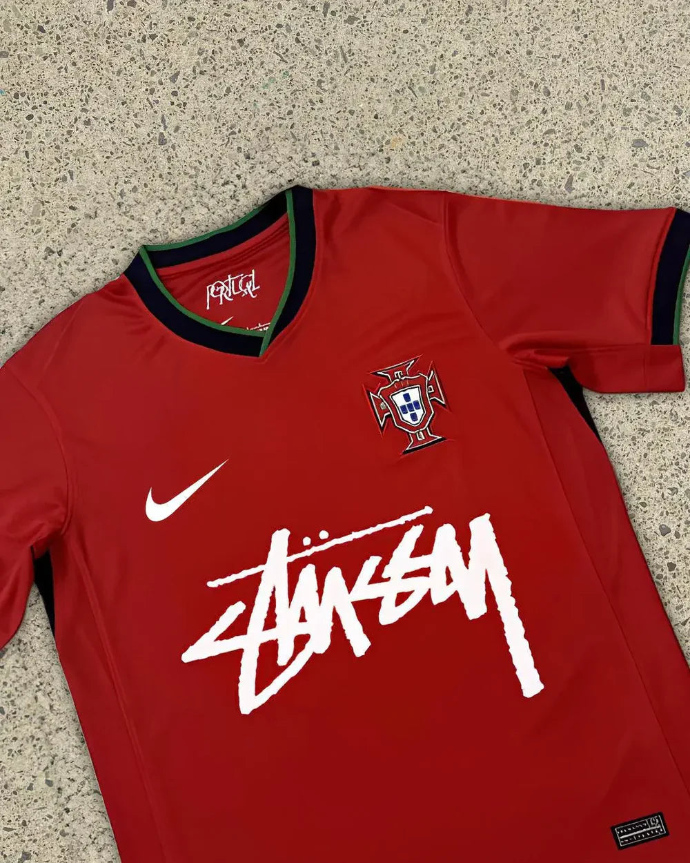 CUSTOM FOOTBALL JERSEY ''PORTUGAL'' EDITION - RED